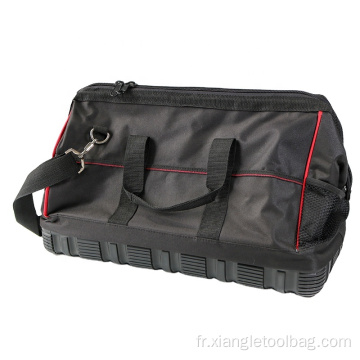 Sac à outils de fonction de fermeture à glissière de poche de porteuse personnalisée